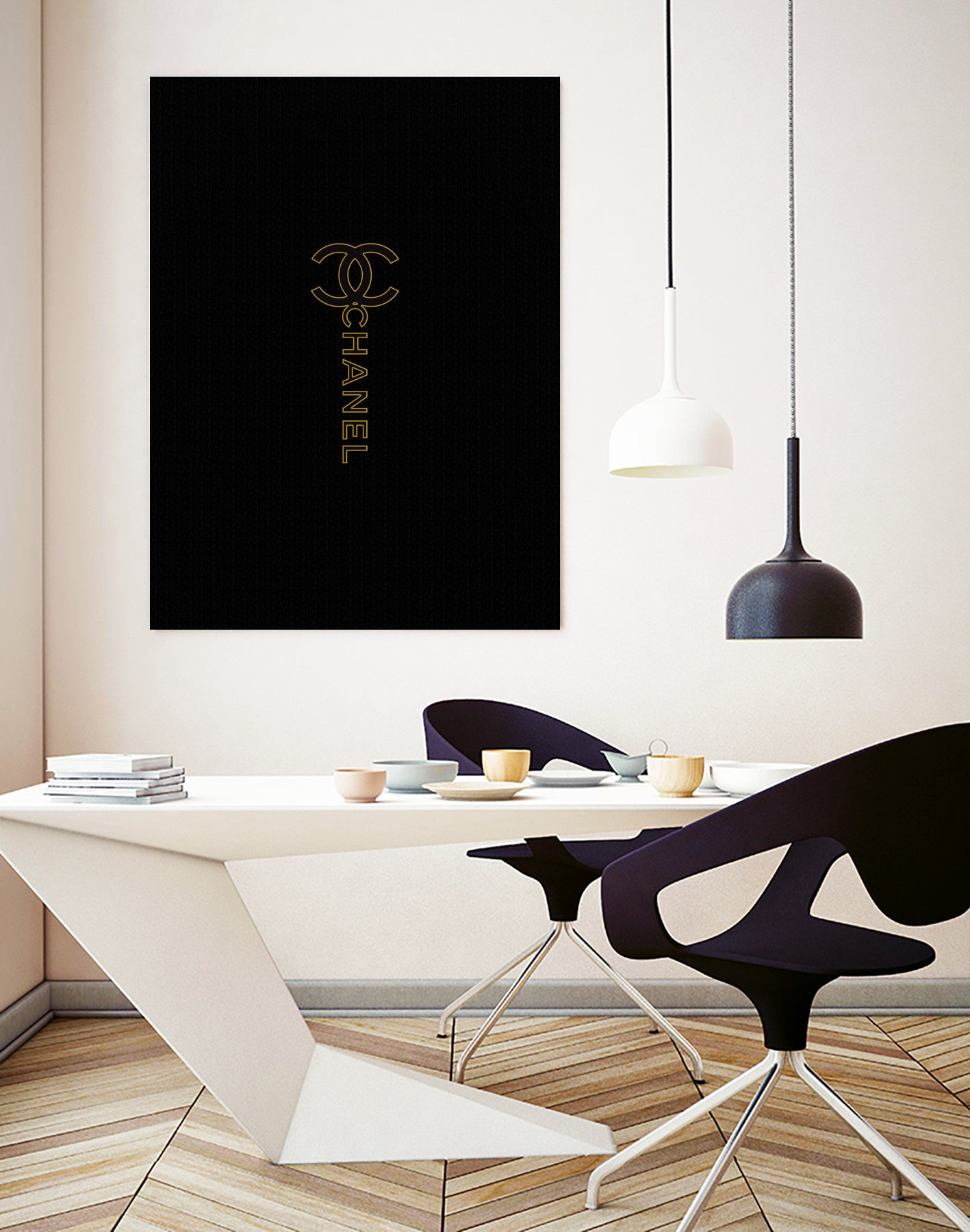 Chanel by miguel angel romero franco on GIANT ART - black digital drawing