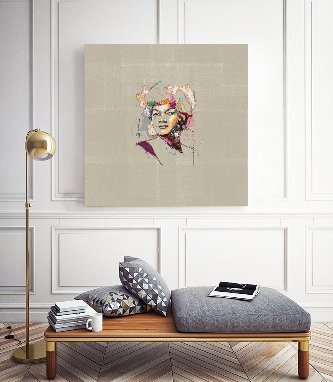Etta James - Soul Sista by Carlos Quiterio on GIANT ART - fuchsia digital painting