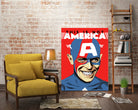 This is Not America by Bily Mariano da Luz on GIANT ART - red digital drawing