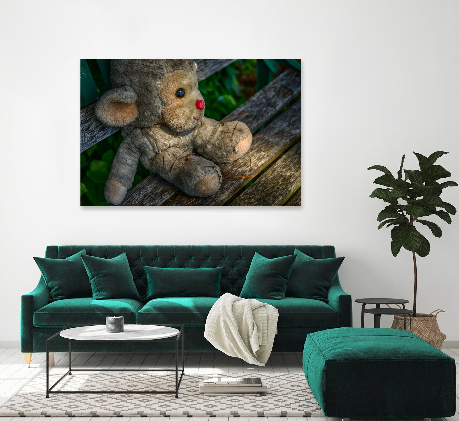 Dirty Monkey by Randy Turnbow on GIANT ART - brown photo manipulation