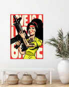 Love is a Losing Game by Bily Mariano da Luz on GIANT ART - red digital painting