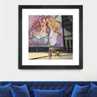 This Year Buy Her Diamonds by charles sinklier on GIANT ART - fuchsia digital painting