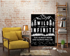 Always Wild (II) by The Infinite Spark of Being Keith Welsh on GIANT ART - black typography