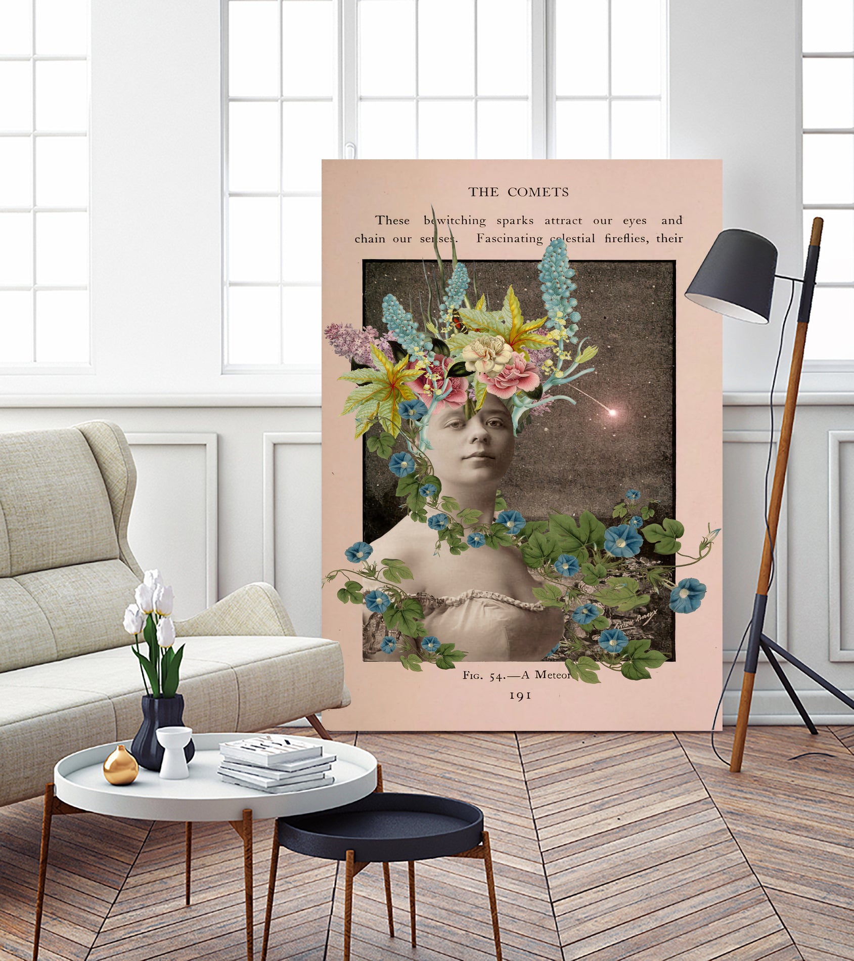 a meteor by Julia Lillard on GIANT ART - pink photo manipulation