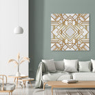 Art Deco 1 by Elisabeth Fredriksson on GIANT ART - white mixed media