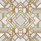 Art Deco 1 by Elisabeth Fredriksson on GIANT ART - white mixed media