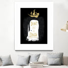 Don't Be A Dick by Michael Buxton on GIANT ART - black digital painting