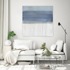 Looks Like Rain by Mariam Cisse on GIANT ART - blue mixed media