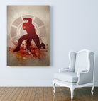 I Am Iron Man' by Anthony Genuardi on GIANT ART - red digital painting