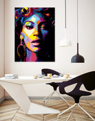 Beyonce xo by TM store 1 on GIANT ART - blue digital painting