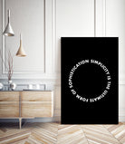 DA VINCI by Paolo Bordegoni on GIANT ART - black typography