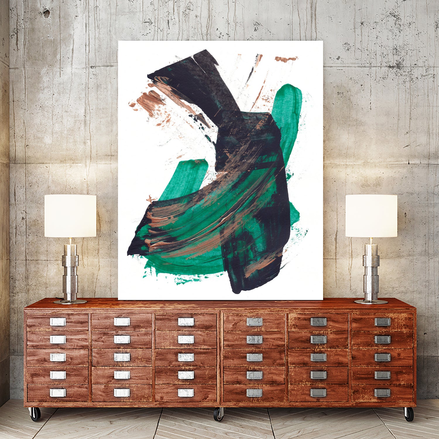 Not Ready To Sink 1 by Mariam Cisse on GIANT ART - black mixed media