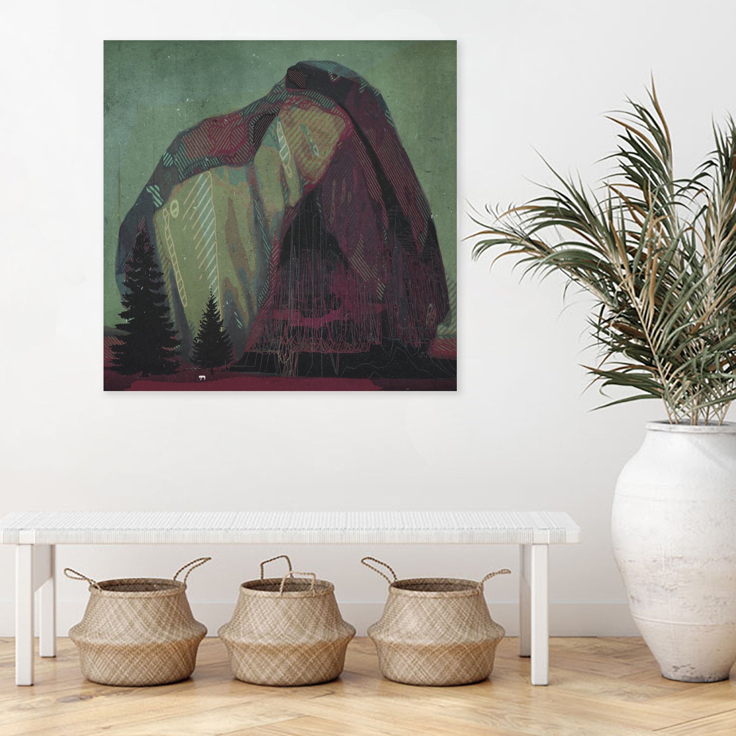 Human Nature by Jamison Gish on GIANT ART - green digital painting