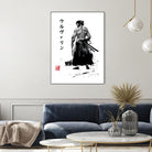Immortal Samurai sumi-e by Antonio Camarena on GIANT ART - white digital painting