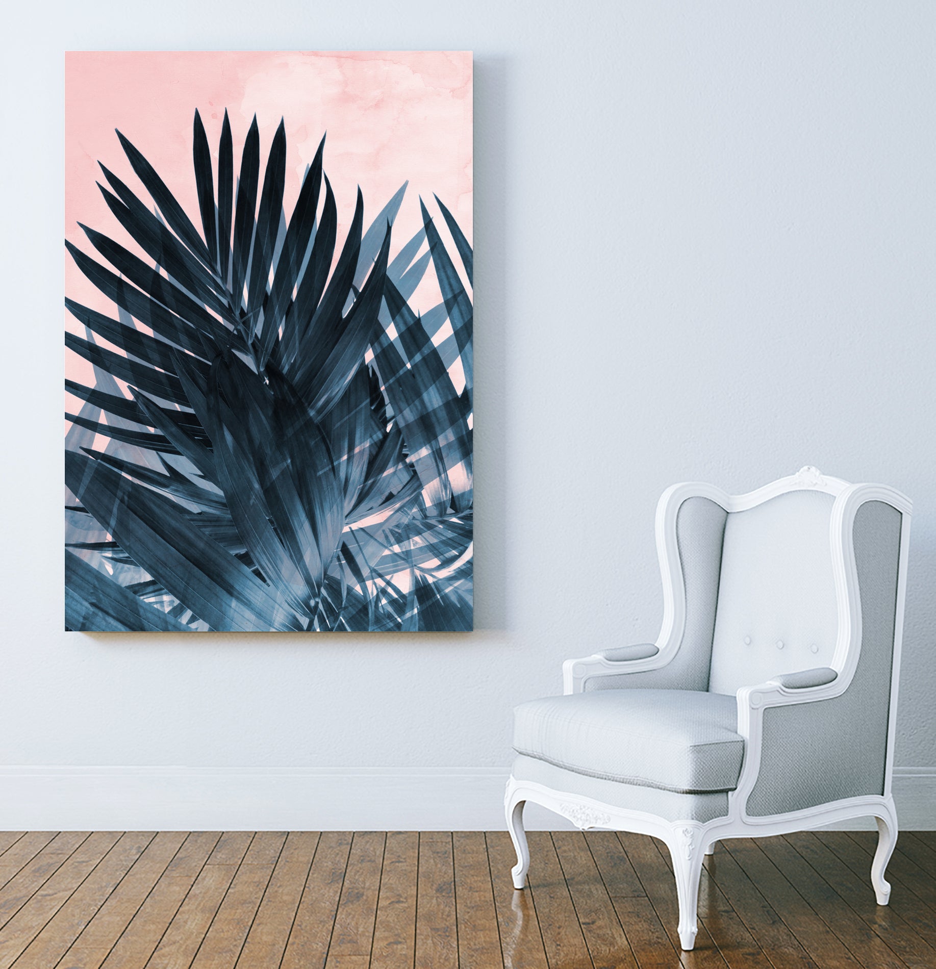 Palms by EMANUELA CARRATONI on GIANT ART - green digital painting