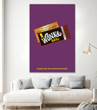 The Charlie and The Chocolate Factory by Rafael Gomes on GIANT ART - fuchsia digital drawing