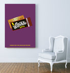 The Charlie and The Chocolate Factory by Rafael Gomes on GIANT ART - fuchsia digital drawing