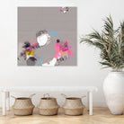Dévoiler by Octal Pixel on GIANT ART - pink digital painting