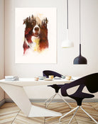 One night in the forest by Robert Farkas on GIANT ART - brown digital painting