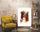 One night in the forest by Robert Farkas on GIANT ART - brown digital painting