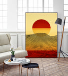 Warm abstraction by Stoian Hitrov on GIANT ART - yellow photo illustration