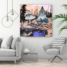 End Of The LIne by Jamison Gish on GIANT ART - blue digital painting