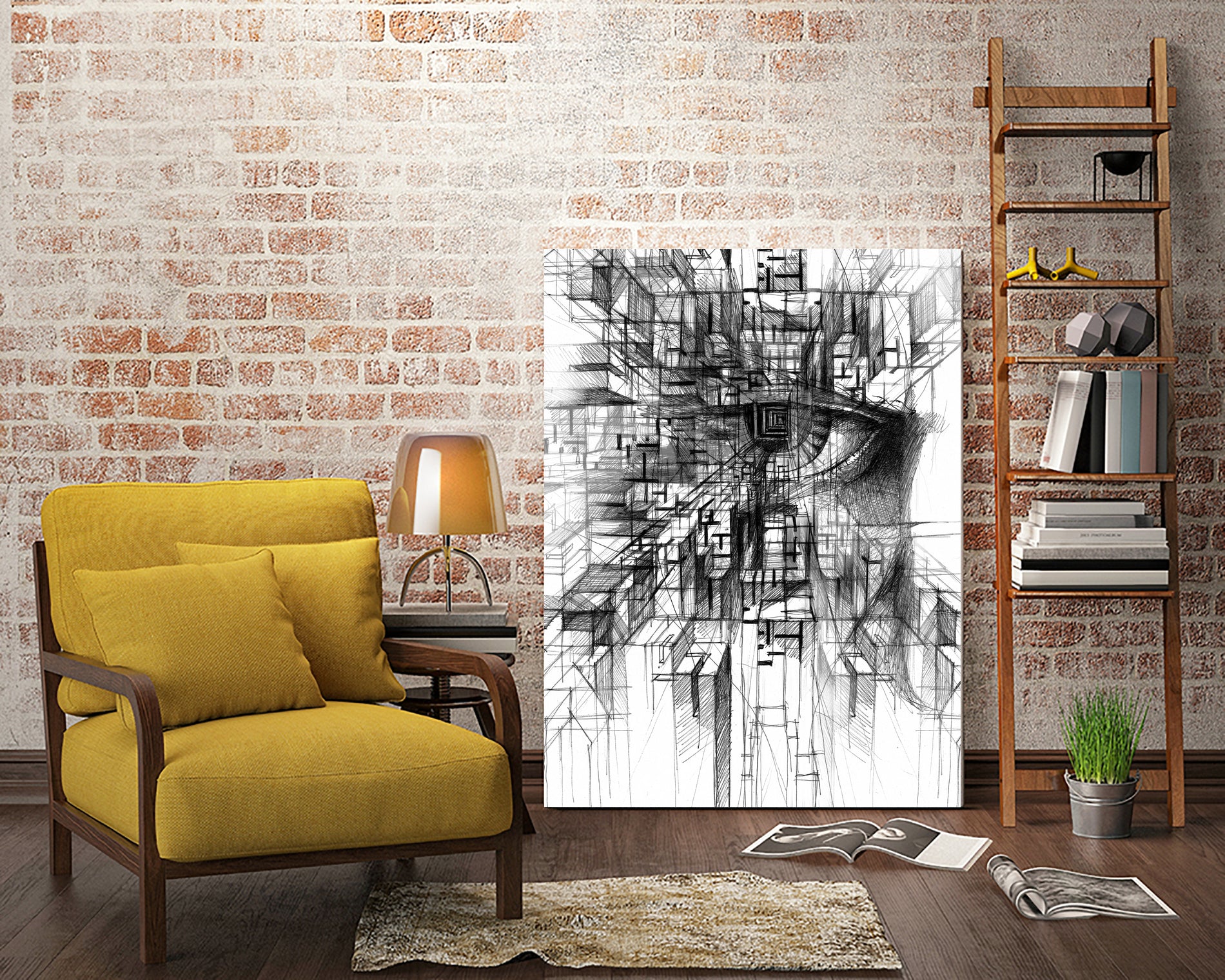 ilusion by Marcin Kowalewski on GIANT ART - gray digital drawing