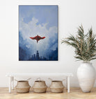 Savior by Vincent Carrozza on GIANT ART - blue digital painting