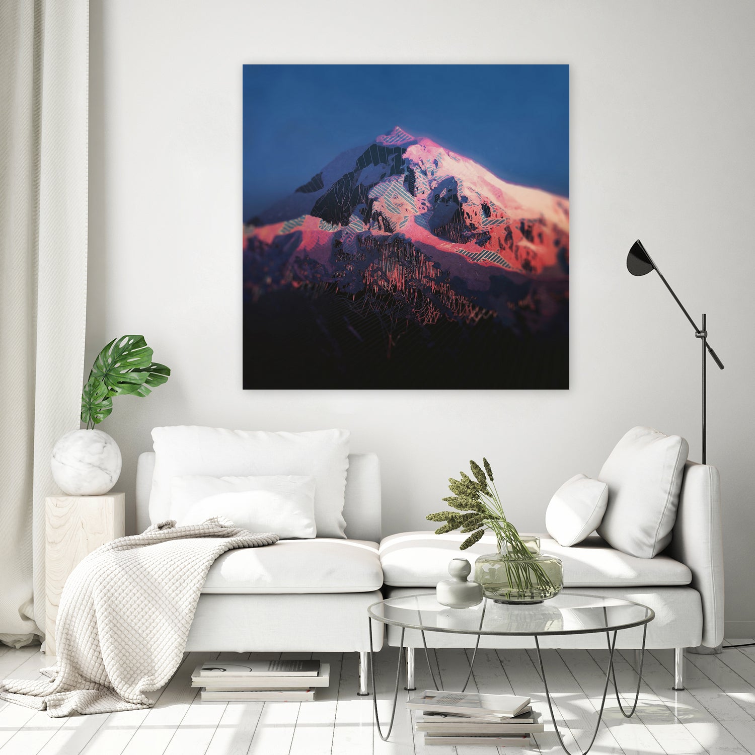Can We Hang On by Jamison Gish on GIANT ART - blue digital painting