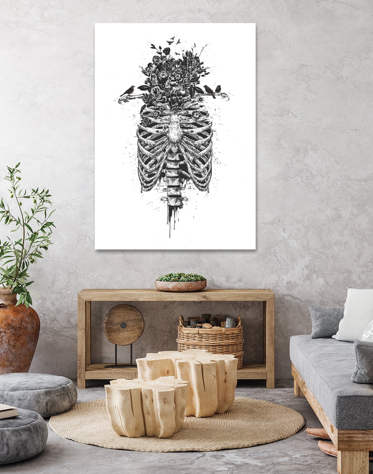 Tree of life by Solti Balázs on GIANT ART - white digital drawing