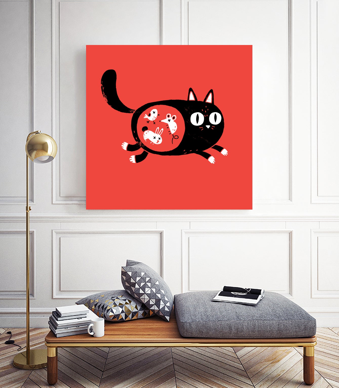 It's What's Inside That Counts Art by Michael Buxton on GIANT ART - red digital painting