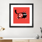 It's What's Inside That Counts Art by Michael Buxton on GIANT ART - red digital painting