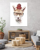 It's pretty cold outside by Robert Farkas on GIANT ART - orange digital painting
