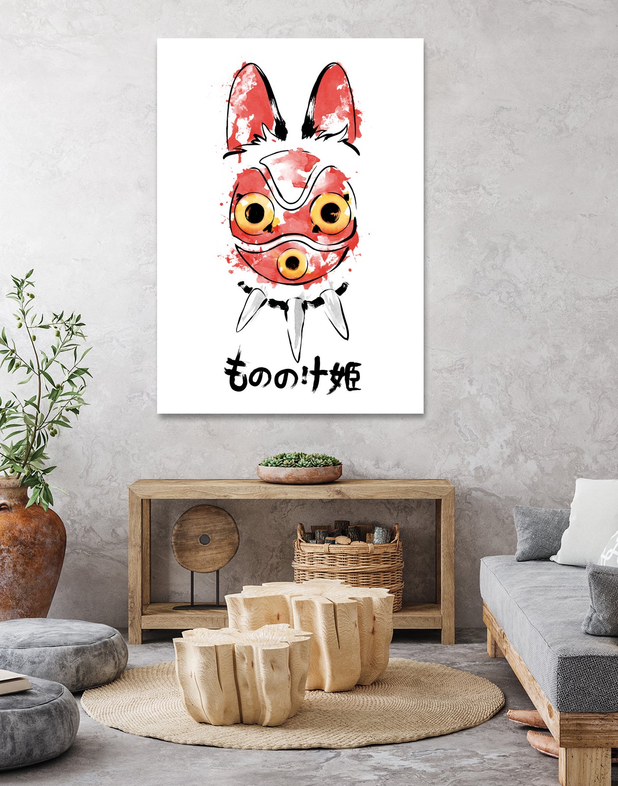 Wolf Girl Mask by Antonio Camarena on GIANT ART - white digital painting