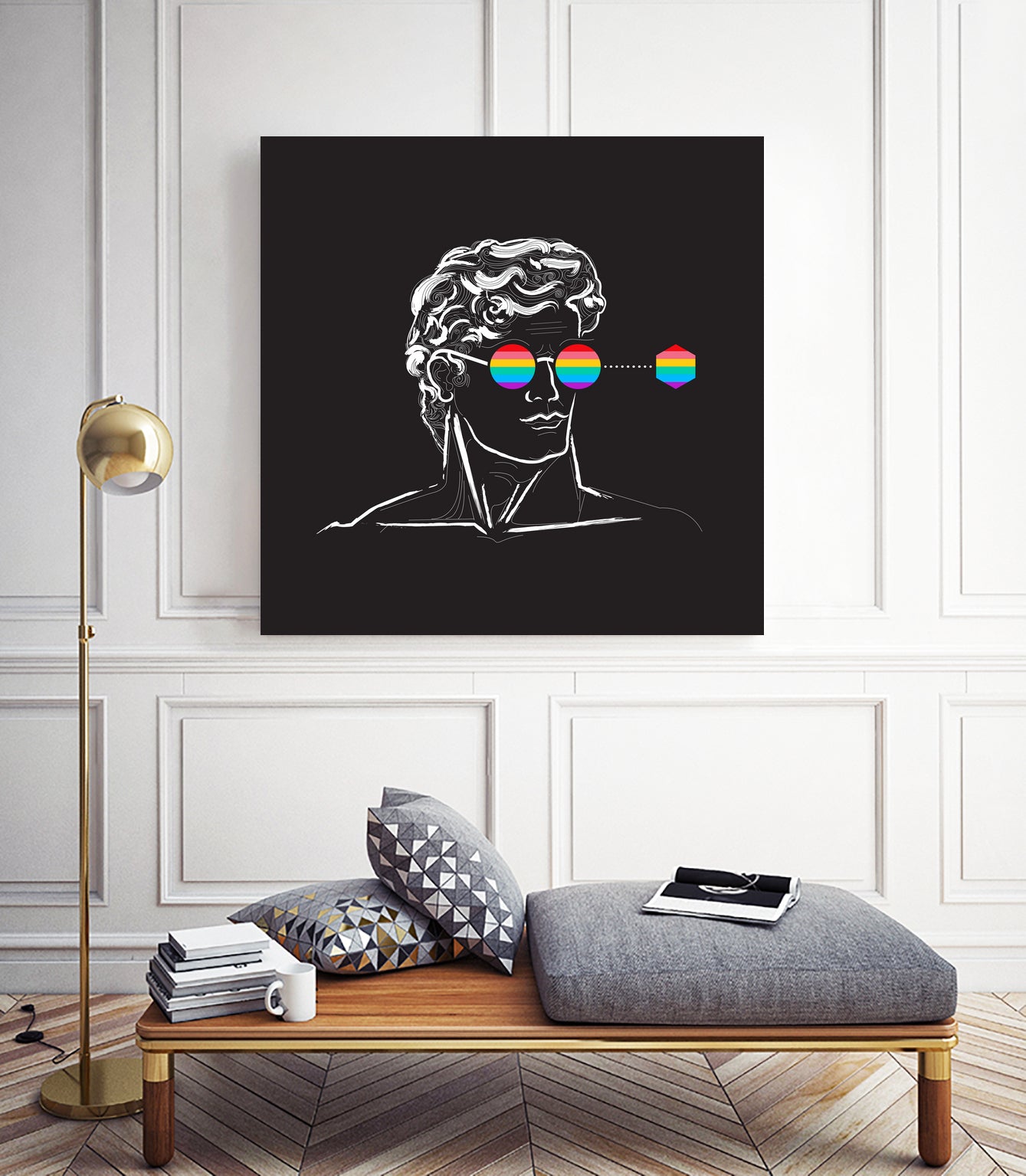 Vision of Love by Viet-Triet Nguyen on GIANT ART - black digital drawing