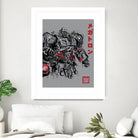 Emperor of Destruction by Antonio Camarena on GIANT ART - gray digital painting