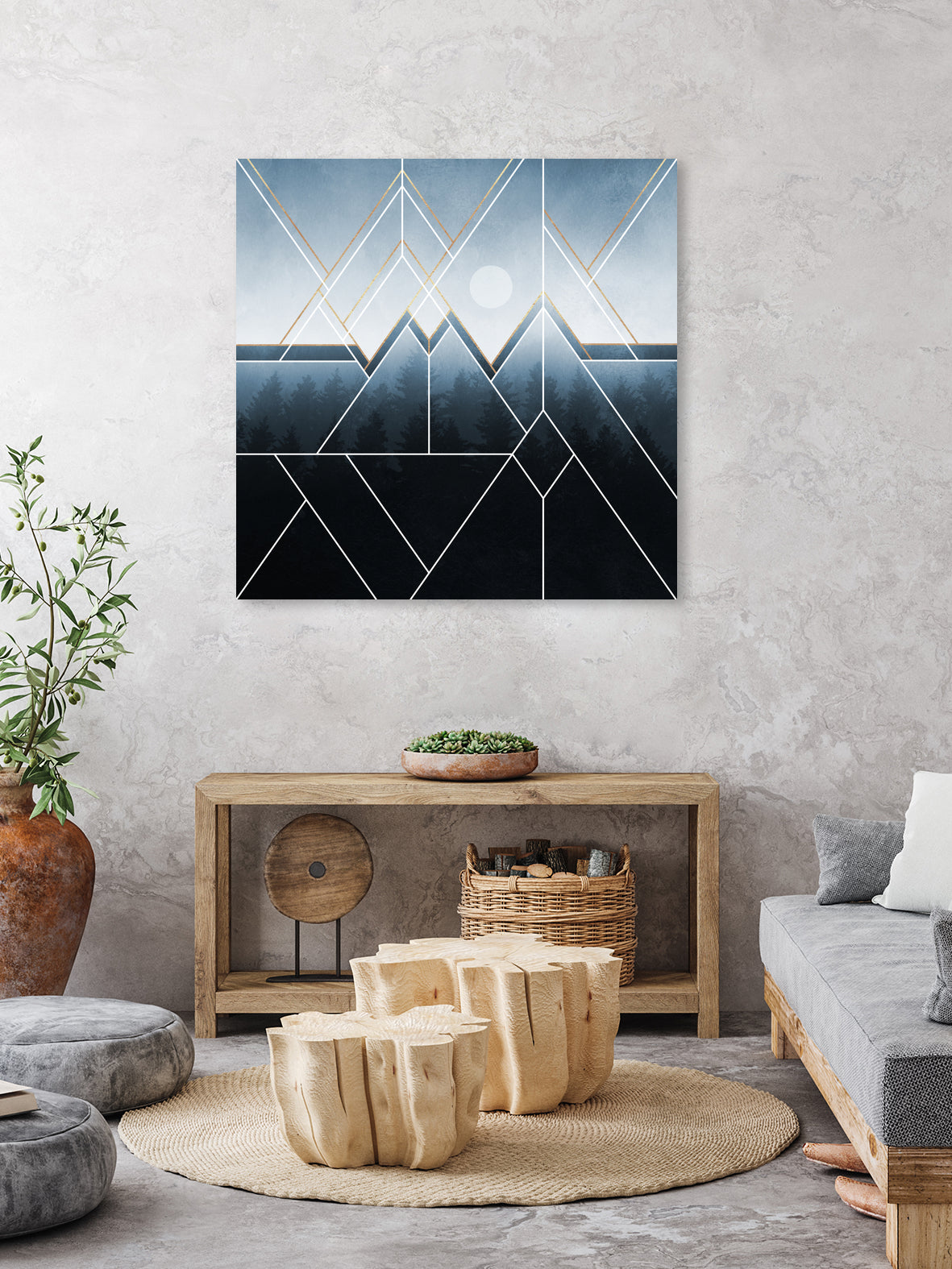 Fading North by Elisabeth Fredriksson on GIANT ART - blue digital painting