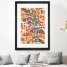 Shredded Flow by Randy Witte on GIANT ART - orange digital painting