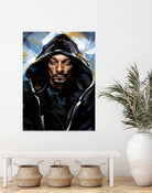 Snoop Dogg by Dmitry Belov on GIANT ART - black digital painting