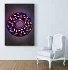 Donut by Octavian Mihai Mielu on GIANT ART - fuchsia digital drawing