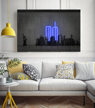 New York by Octavian Mihai Mielu on GIANT ART - blue digital drawing