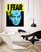 Fear by Bily Mariano da Luz on GIANT ART - blue digital drawing