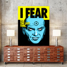 Fear by Bily Mariano da Luz on GIANT ART - blue digital drawing