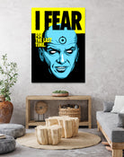 Fear by Bily Mariano da Luz on GIANT ART - blue digital drawing