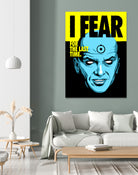 Fear by Bily Mariano da Luz on GIANT ART - blue digital drawing