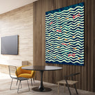 Sea roommate by ursulla Pinon on GIANT ART - blue digital drawing