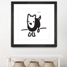 Mr. Black by Paul Thompson on GIANT ART - white vector illustration