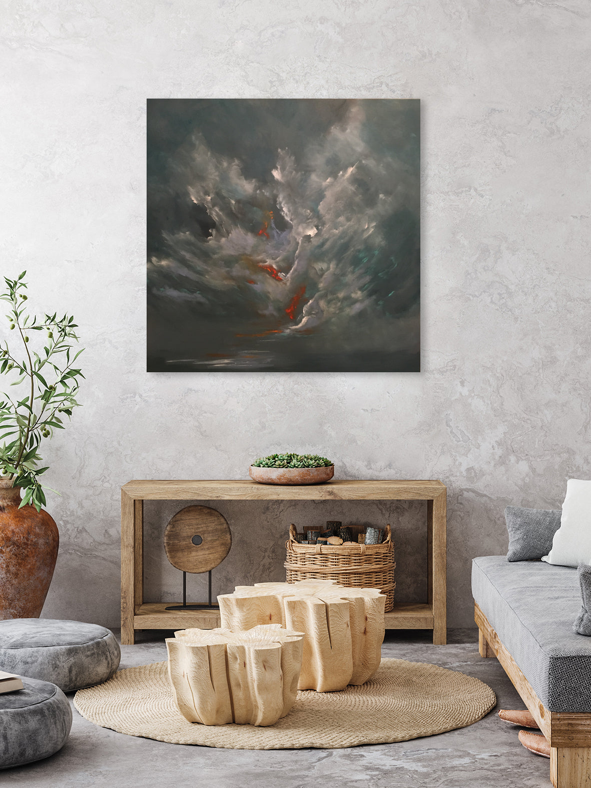 Tenebrious by Soraya Silvestri on GIANT ART - brown mixed media