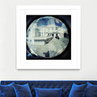 Rolo 16 - 2 by Ana Santos on GIANT ART - blue photo illustration