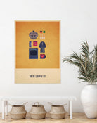 The Big Lebowski Kit by A F on GIANT ART - yellow digital drawing